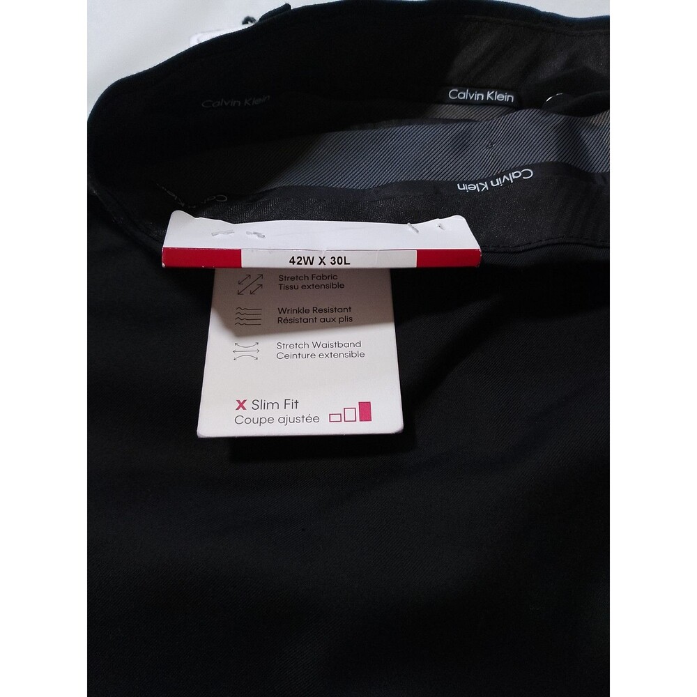 Calvin Klein "Jerome" Slim Fit dress pants 42W x 30L - Picture 12 of 14